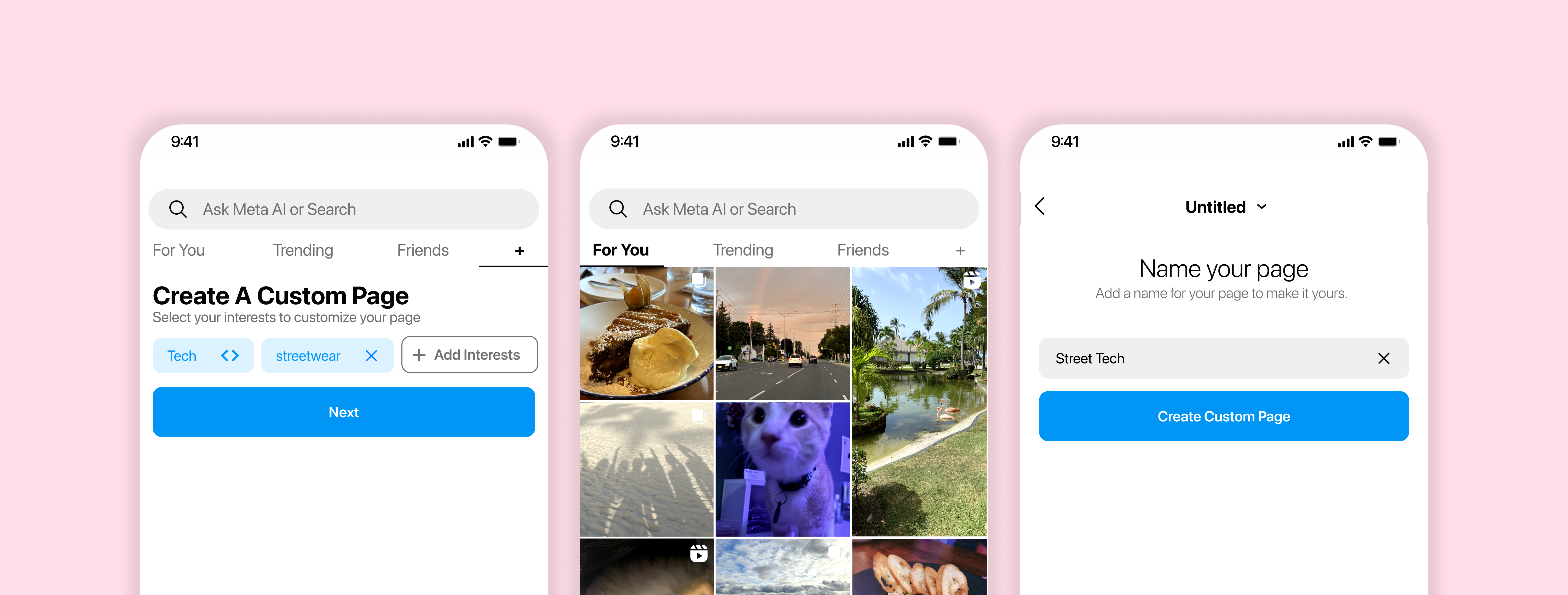Instagram Mock