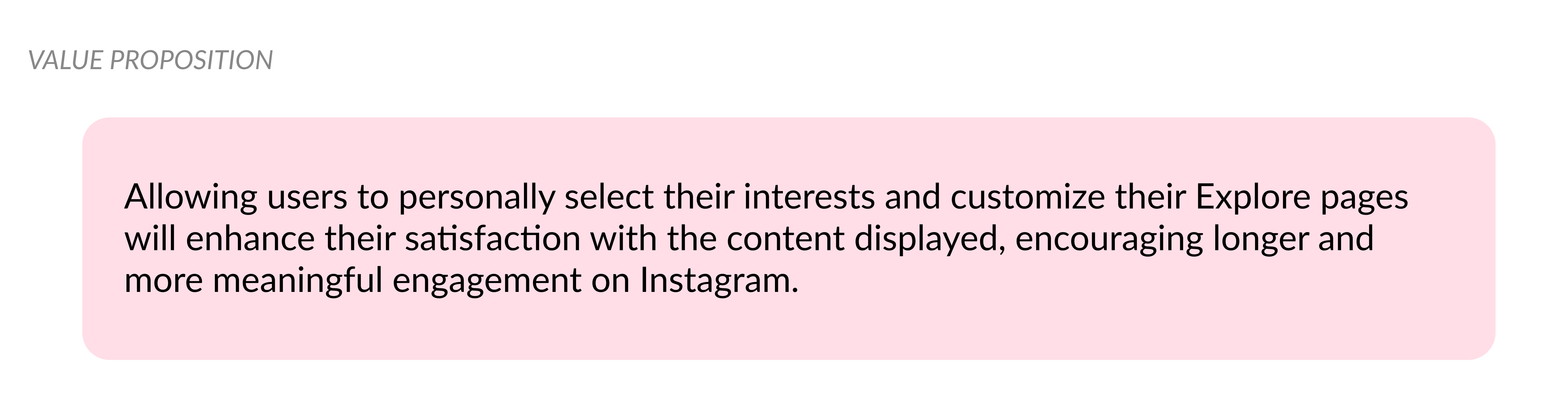 Value Proposition
